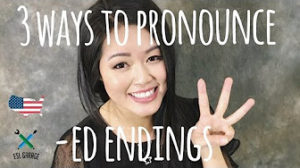 3 Ways to Pronounce -ed Ending